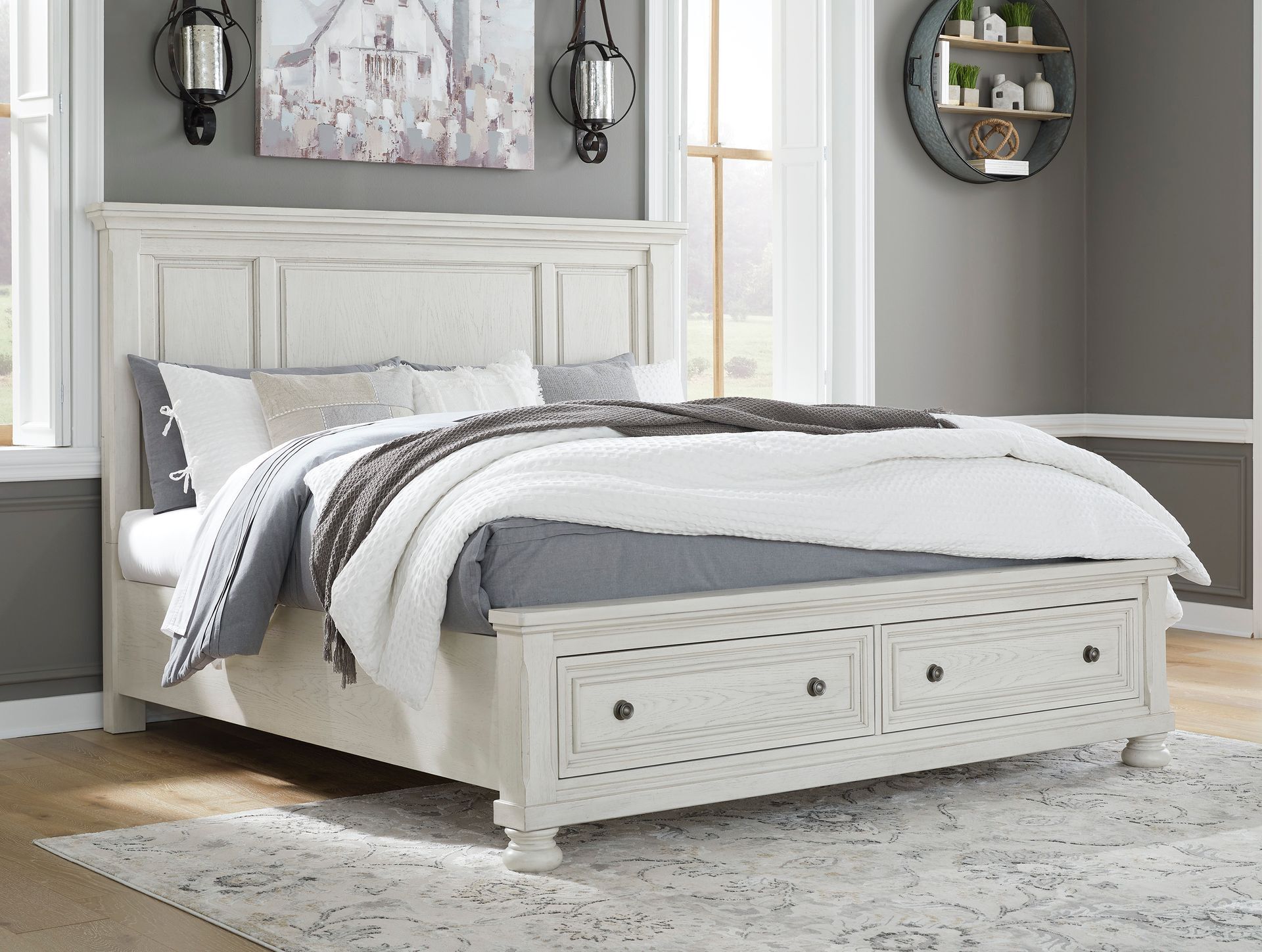 Millennium 742 Panel Storage Bed
