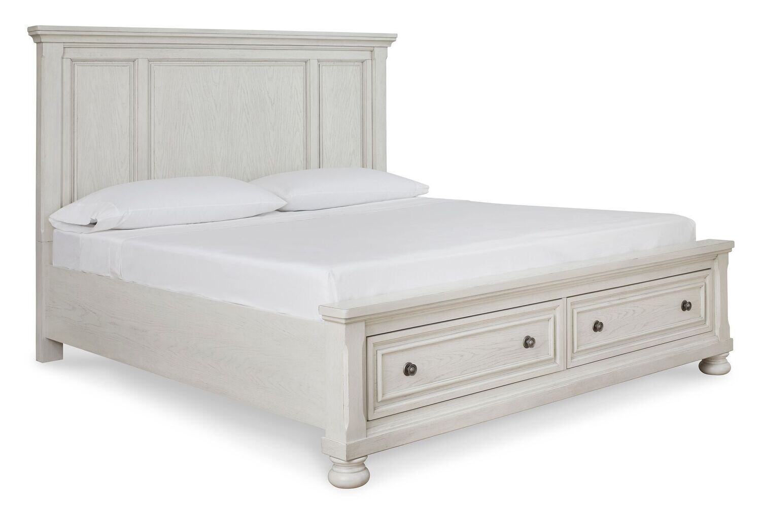 Millennium 742 Panel Storage Bed, Size: Queen