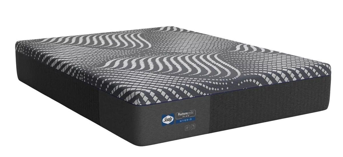 Sealy Posturepedic Plus Albany Medium Hybrid, Size: Queen, Add a Base: No Base