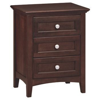 Whittier McKenzie 3-Drawer Nightstand