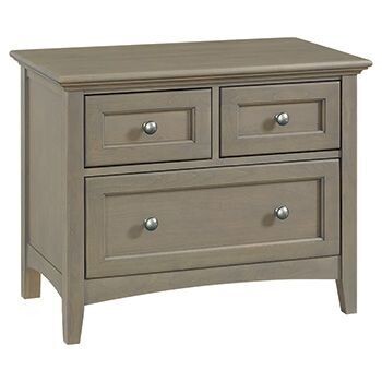 Whittier McKenzie 3-Drawer Wide Nightstand