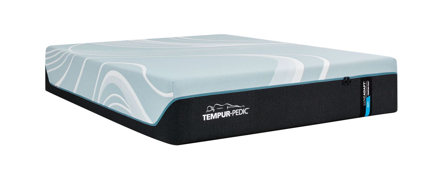 TEMPUR-LUXE Adapt Soft Mattress, Size: Queen, Add a Base: No Base