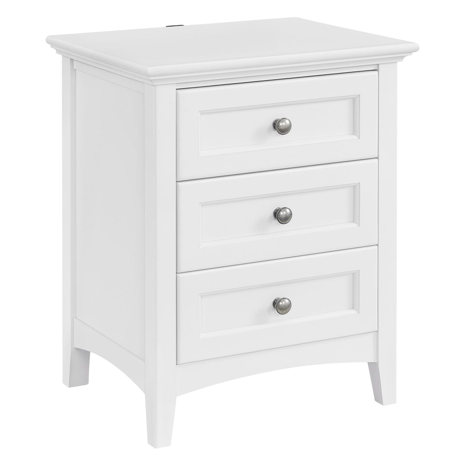 Whittier McKenzie 3-Drawer Nightstand