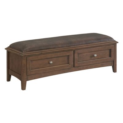 Whittier McKenzie 2-Drawer Bench