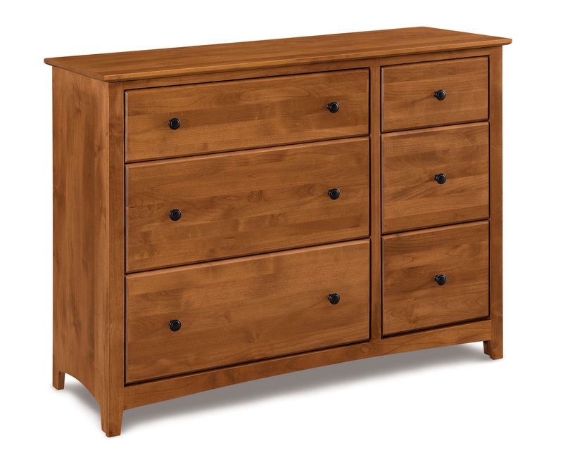 Archbold Shaker 6 Drawer Combo Dresser Archbold Shaker 6 Drawer Combo Dresser