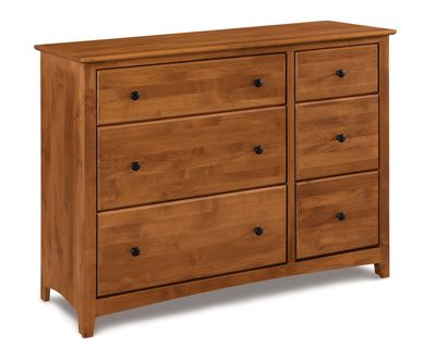 Archbold Shaker 6 Drawer Combo Dresser