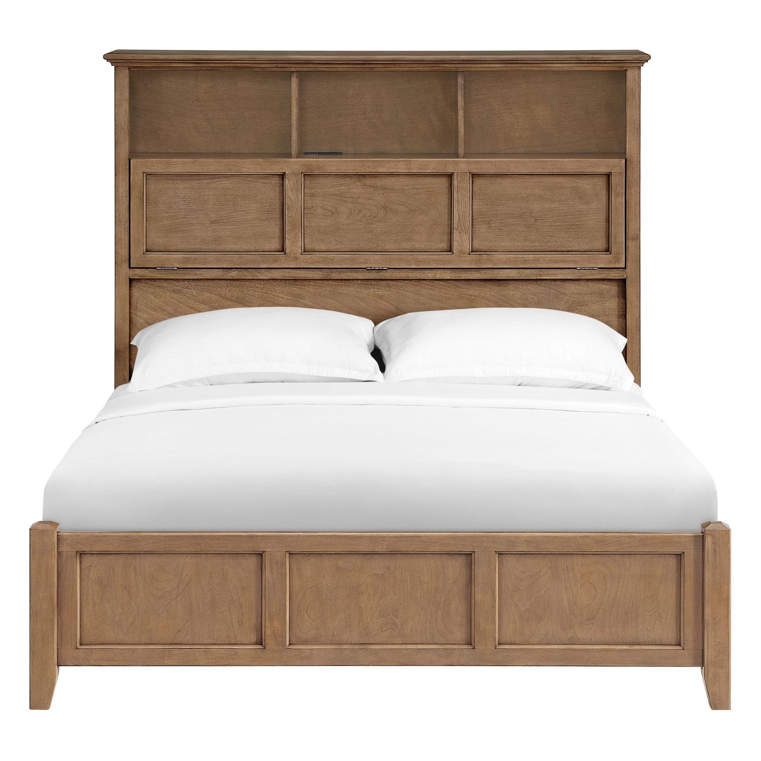 Whittier McKenzie Bookcase Storage Bed
