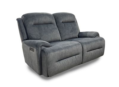 Designs Direct Reclining Loveseat with Power Headrest Designs Direct Reclining Loveseat with Power Headrest