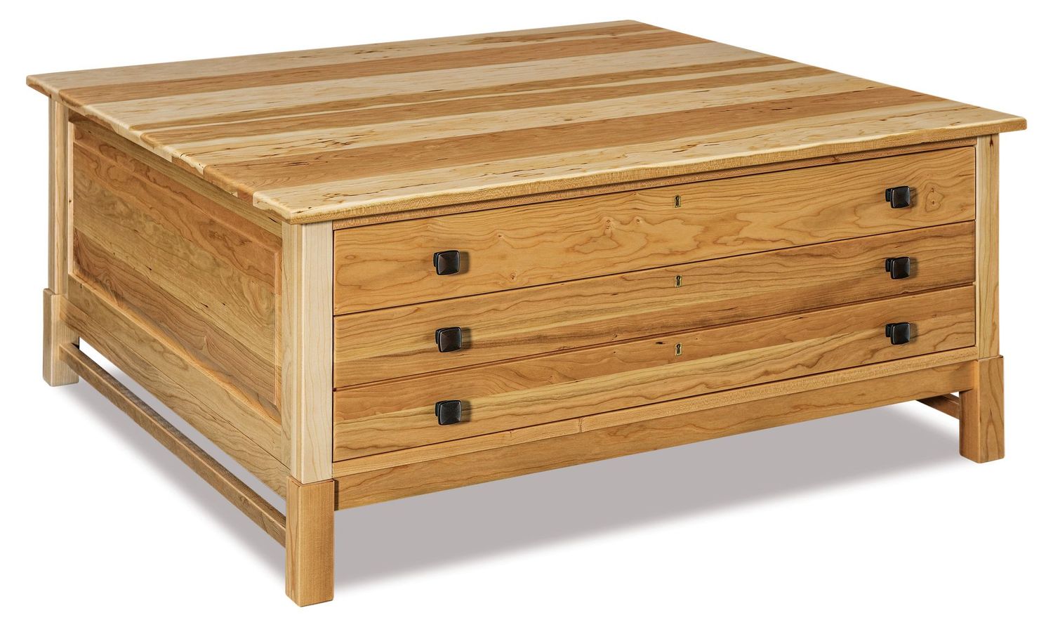 Bob Timberlake Square Wood Top Coffee Table
