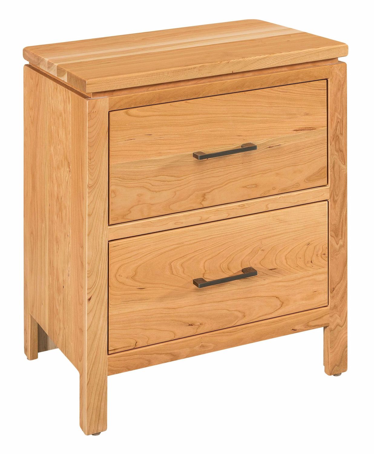 Amish Essentials Maverick 2 Drawer Nightstand