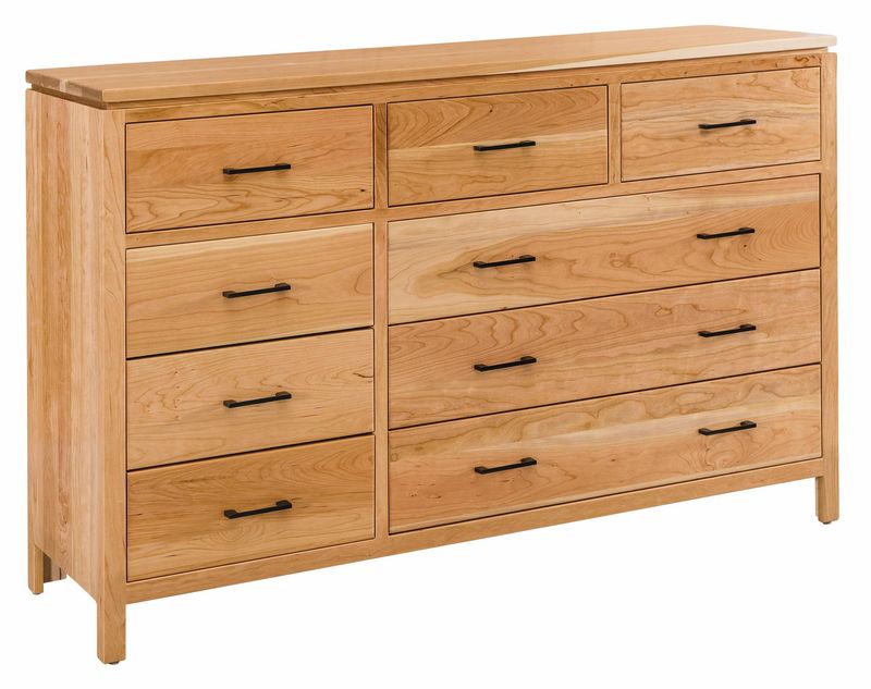 Amish Essentials Maverick 9 Drawer Dresser Amish Essentials Maverick 9 Drawer Dresser