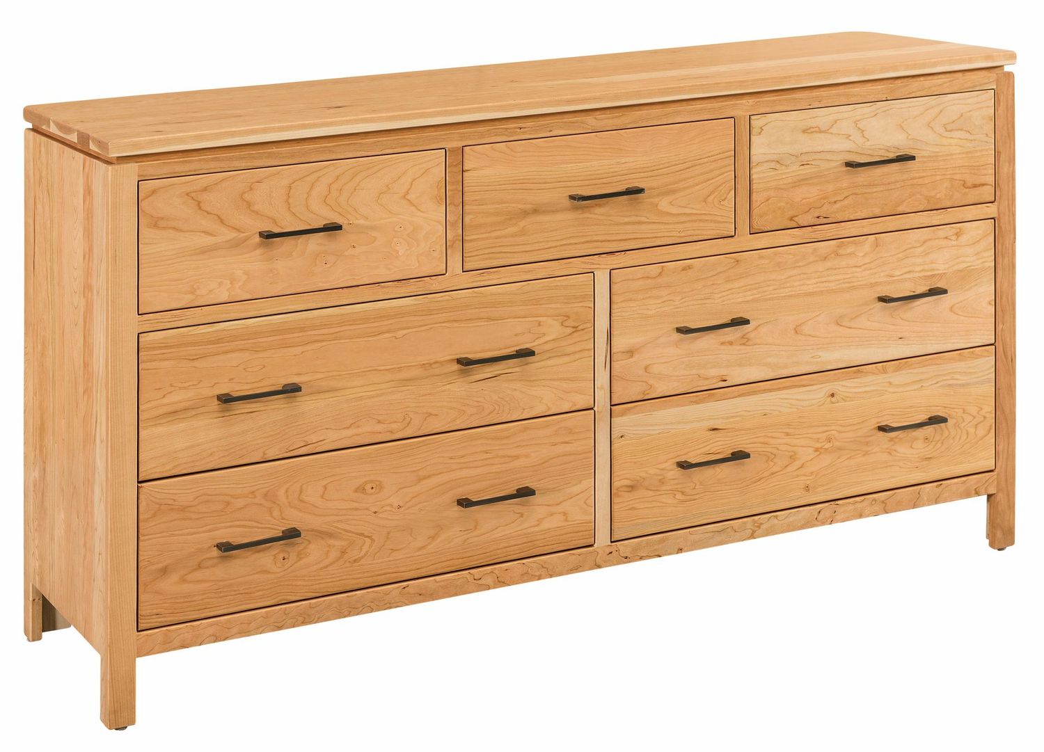 Amish Essentials Maverick 7 Drawer Dresser