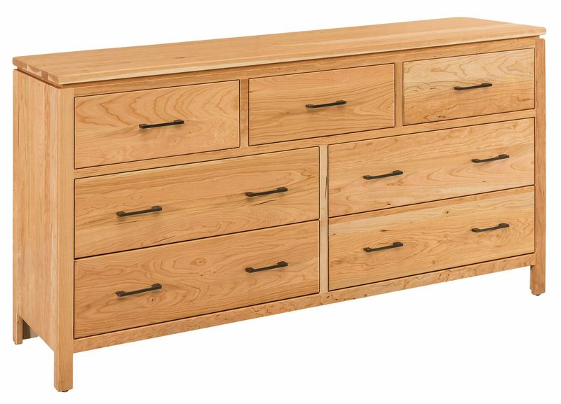 Amish Essentials Maverick 7 Drawer Dresser Amish Essentials Maverick 7 Drawer Dresser