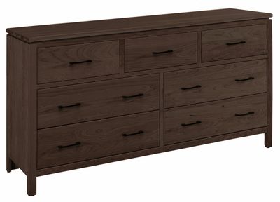 Amish Essentials Maverick 7 Drawer Dresser Amish Essentials Maverick 7 Drawer Dresser