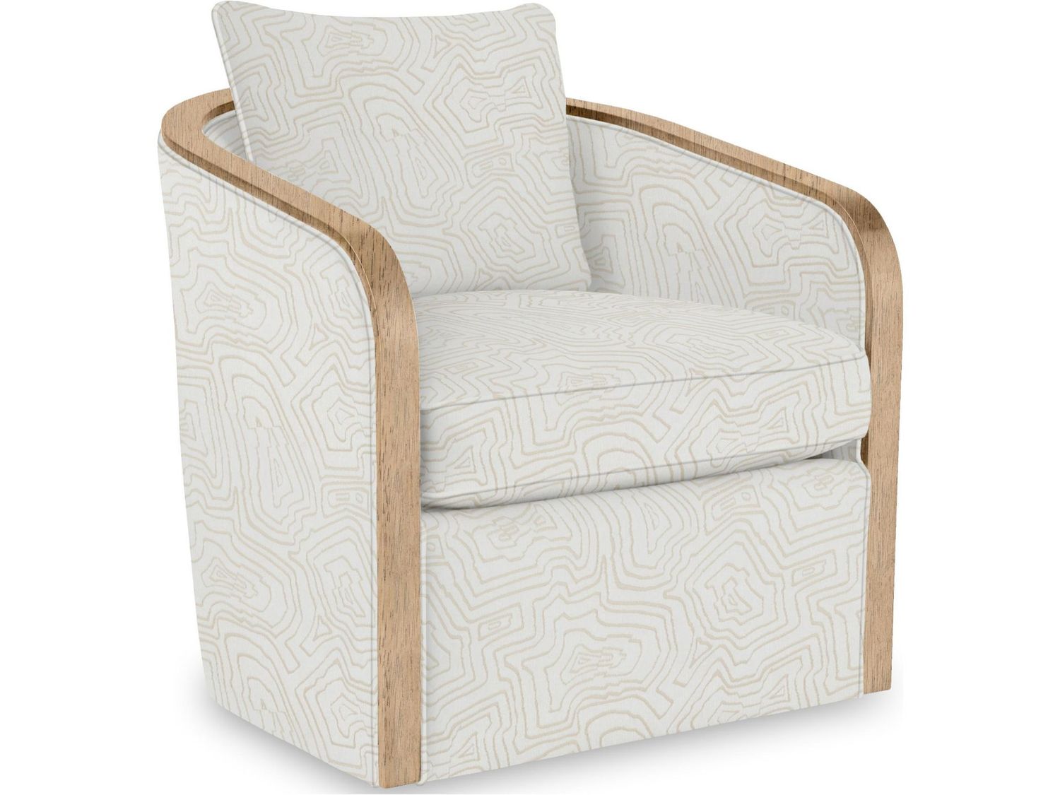 Craftmaster 038410BD Swivel Chair