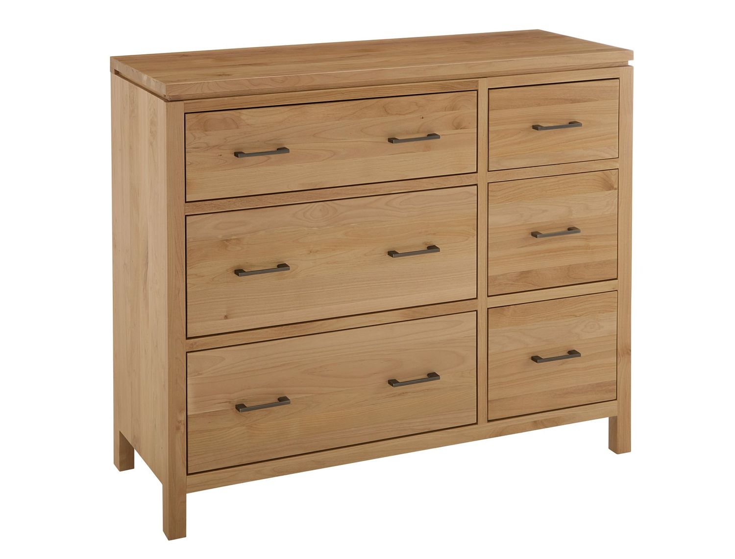 Archbold 2 West Contemporary 6 Drawer Combo Dresser