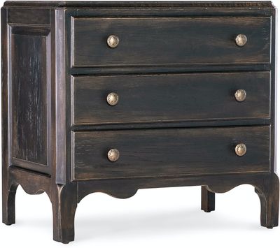 Hooker Furniture Americana 3 Drawer Nightstand Hooker Furniture Americana 3 Drawer Nightstand