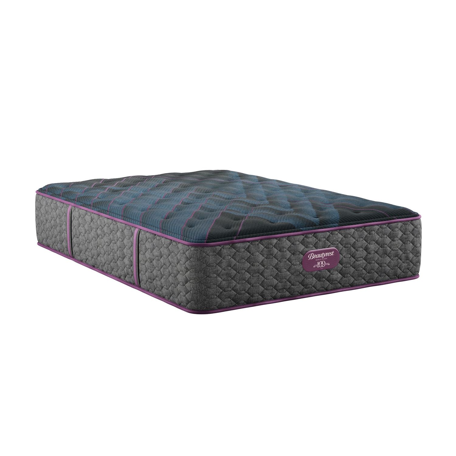 BeautyRest World Class Level 3 Plush, Size: Queen, Add a Base: No Base