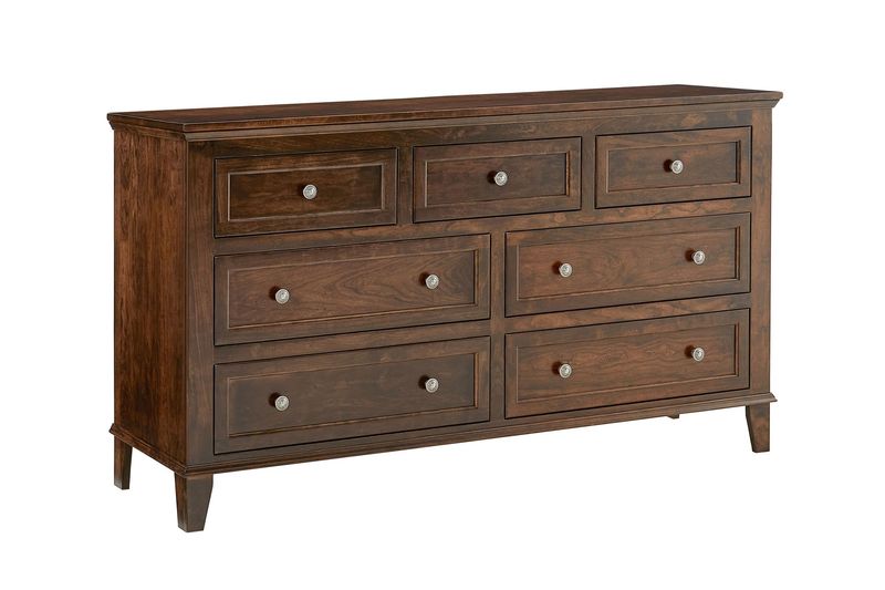 Amish Essentials Belmont 7 Drawer Dresser Amish Essentials Belmont 7 Drawer Dresser