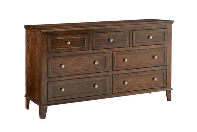 Amish Essentials Belmont 7 Drawer Dresser