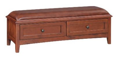 Whittier McKenzie 2-Drawer Bench