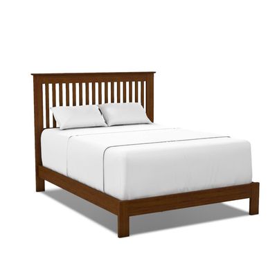 Archbold Shaker Slat Bed with Low Footboard