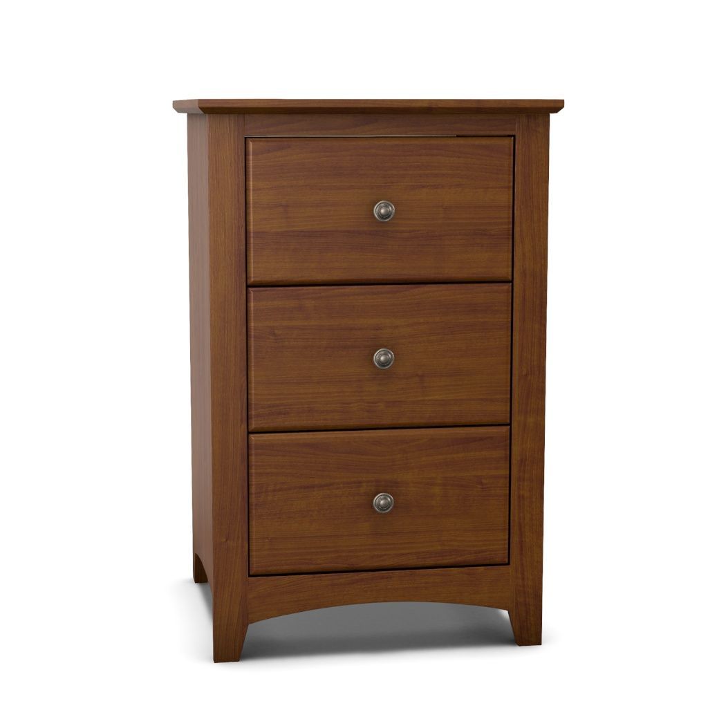 Archbold Shaker 3 Drawer Nightstand