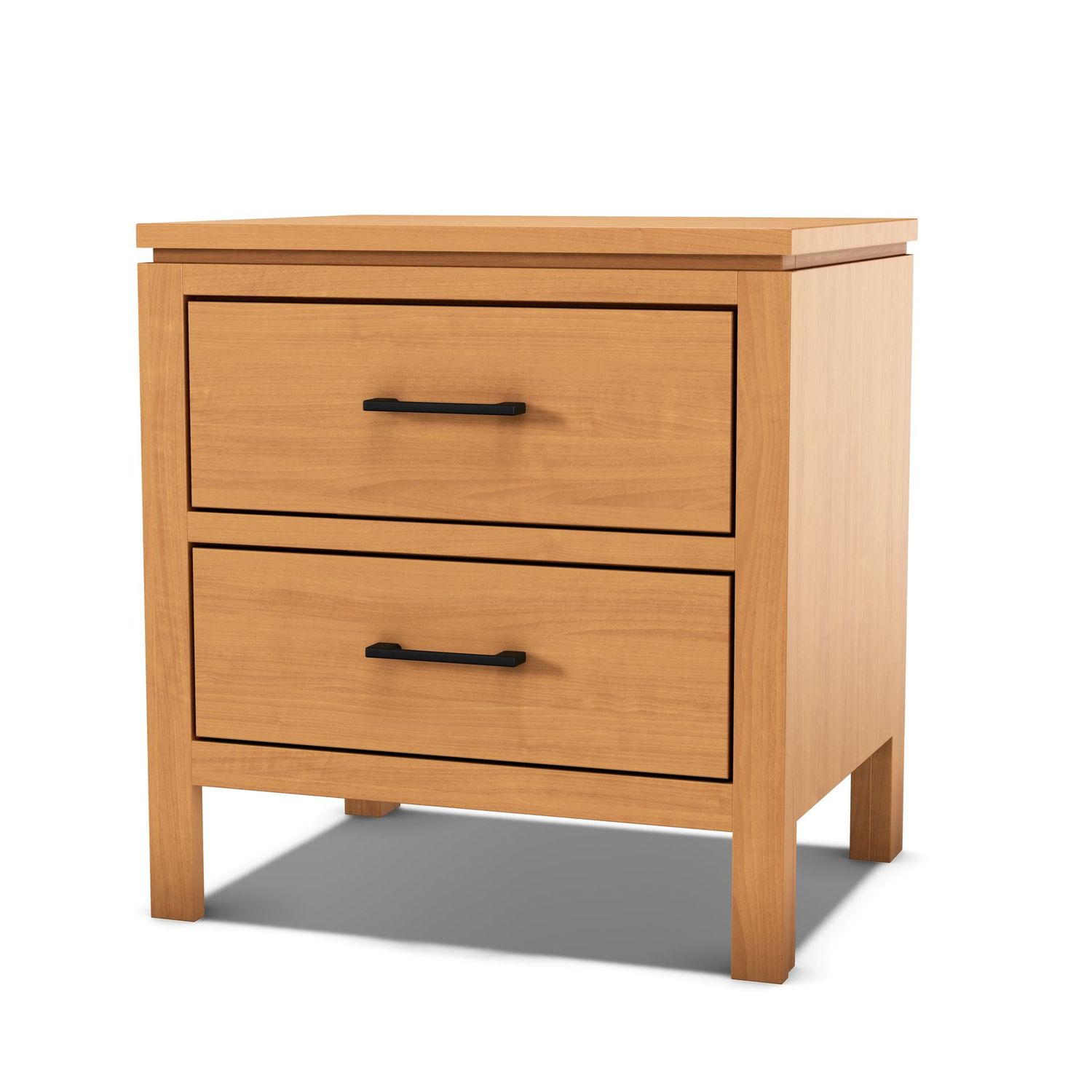 Archbold 2 West Contemporary 2 Drawer Low Nightstand Archbold 2 West Contemporary 2 Drawer Low Nightstand