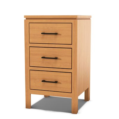 Archbold 2 West Contemporary 3 Drawer Nightstand Archbold 2 West Contemporary 3 Drawer Nightstand