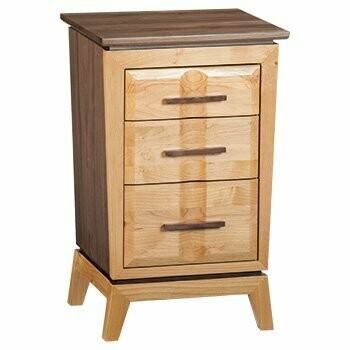 Whittier Addison Small 3-Drawer Nightstand Whittier Addison Small 3-Drawer Nightstand