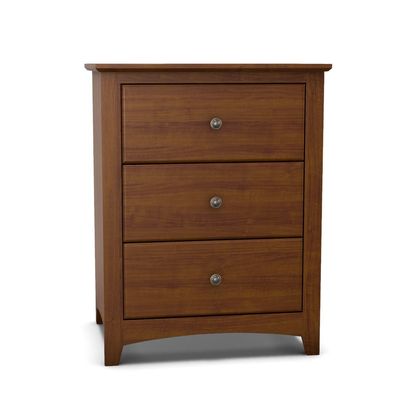 Archbold Shaker 3 Drawer Wide Nightstand