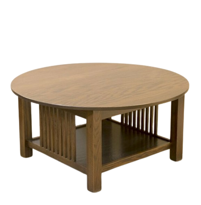 Yutzy Woodworking Prairie Round Cocktail Table