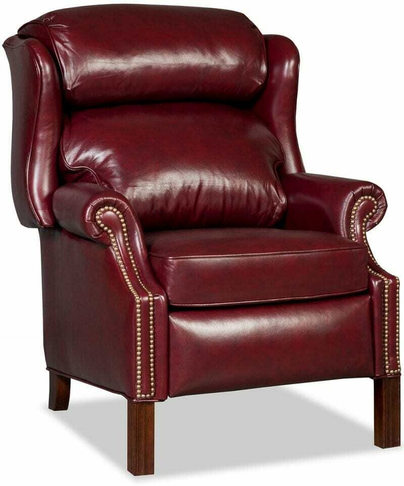 Bradington Young Chippendale Hi-Leg Recliner