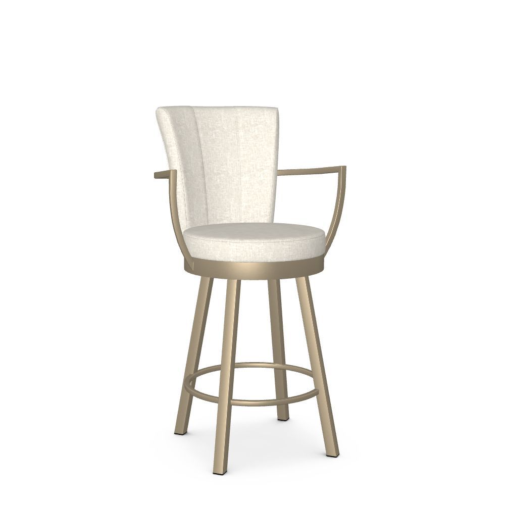 Amisco Cardin Swivel Stool