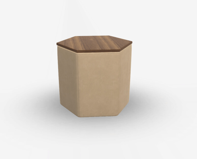 Jonathan Louis DesignLab Haxel Storage Ottoman