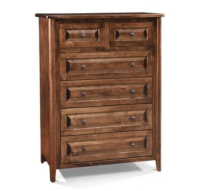 Amish Essentials Carson 6 Drawer Chest Amish Essentials Carson 6 Drawer Chest