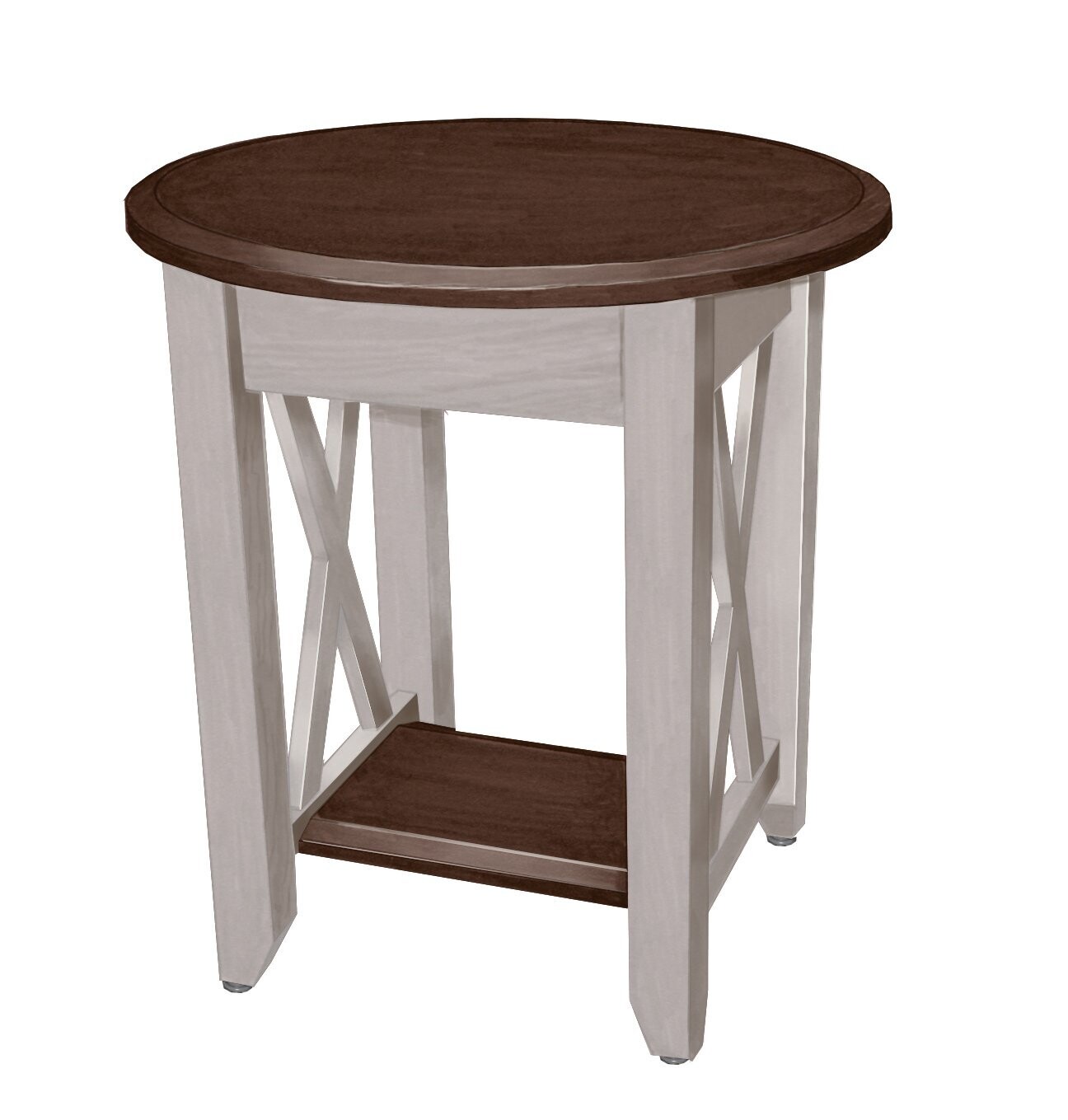 Weaver Portland Round End Table Weaver Portland Round End Table