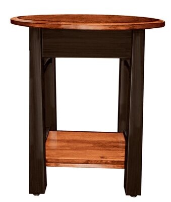 Weaver Madison Bow Round End Table