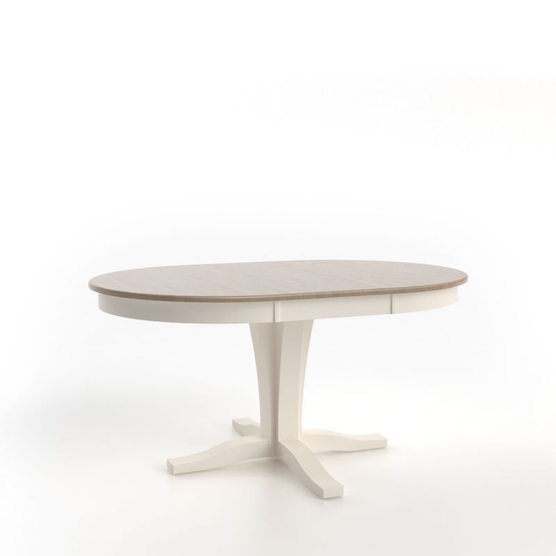 Canadel Gourmet 42 Canadel Gourmet 42" Round Dining Table With Leaf