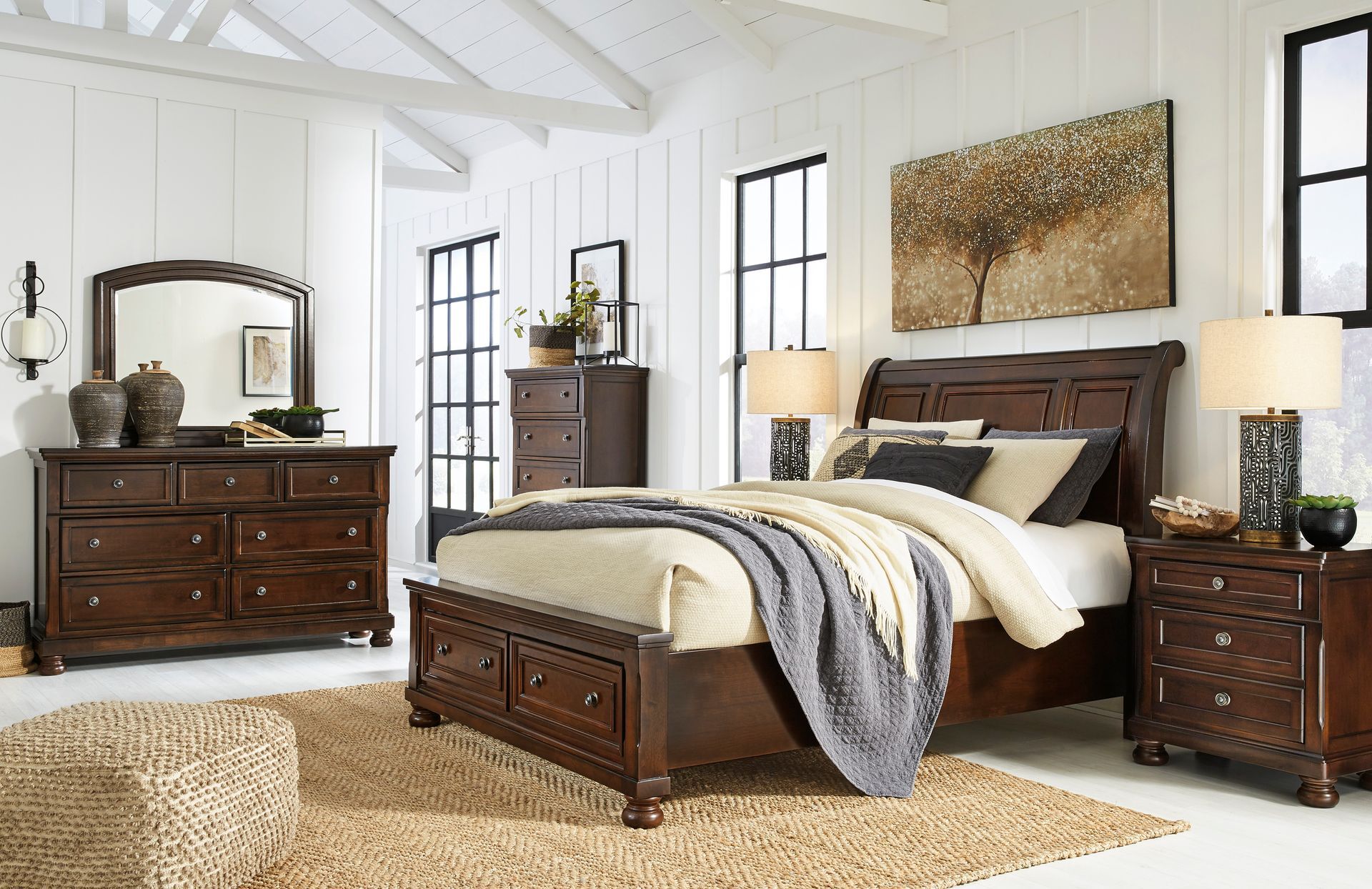 Millennium 697 Sleigh Bed with Storage