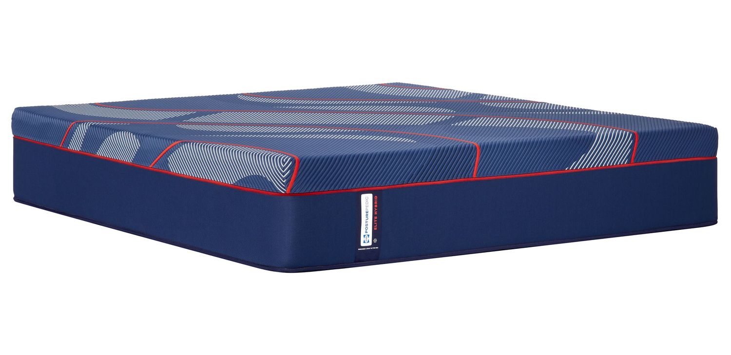 Sealy Posturepedic* Elite Albany II Medium Hybrid, Size: Queen, Add a Base: No Base