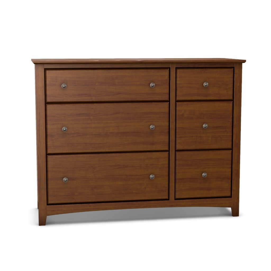 Archbold Shaker 6 Drawer Combo Dresser