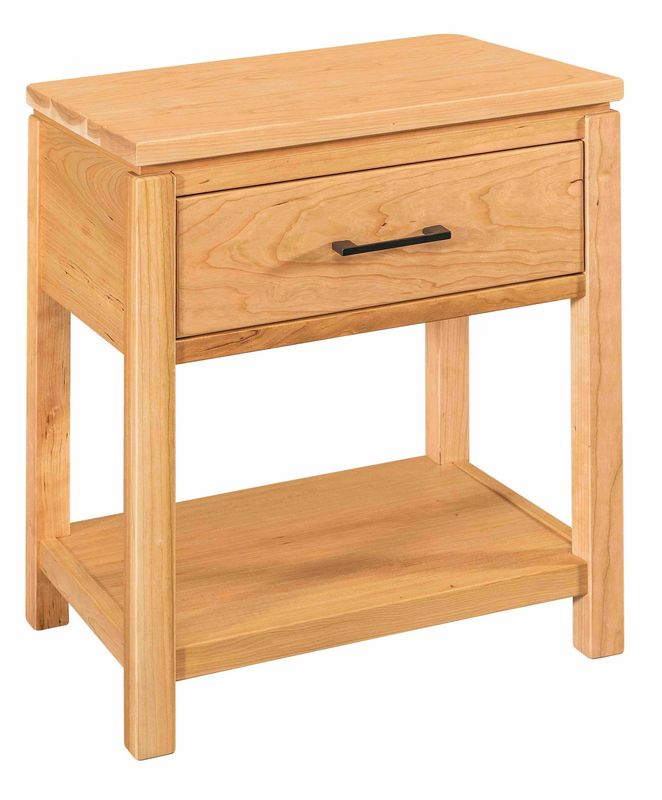 Amish Essentials Maverick 1 Drawer Nightstand Amish Essentials Maverick 1 Drawer Nightstand