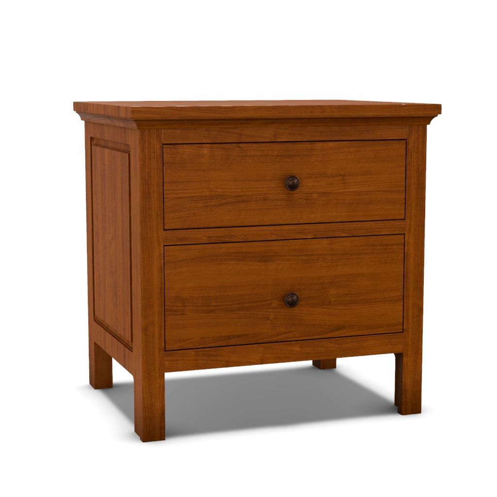 Archbold Heritage 2 Drawer Low Nightstand Archbold Heritage 2 Drawer Low Nightstand