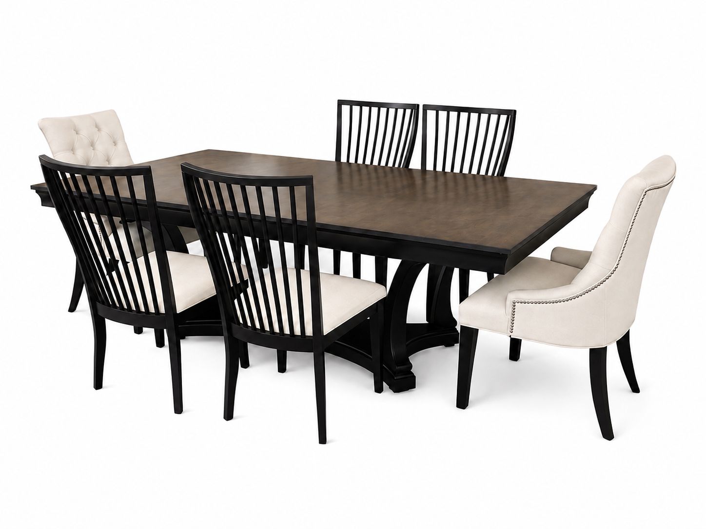 Canadel Classic 42x88 Dining Table with 4 Chairs