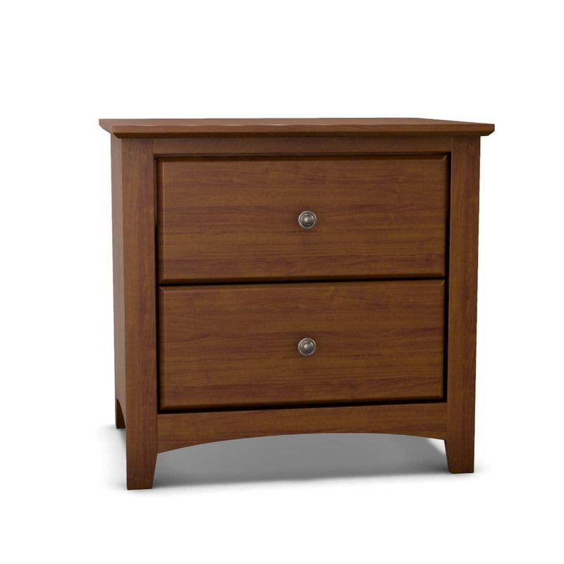 Archbold Shaker 2 Drawer Low Nightstand