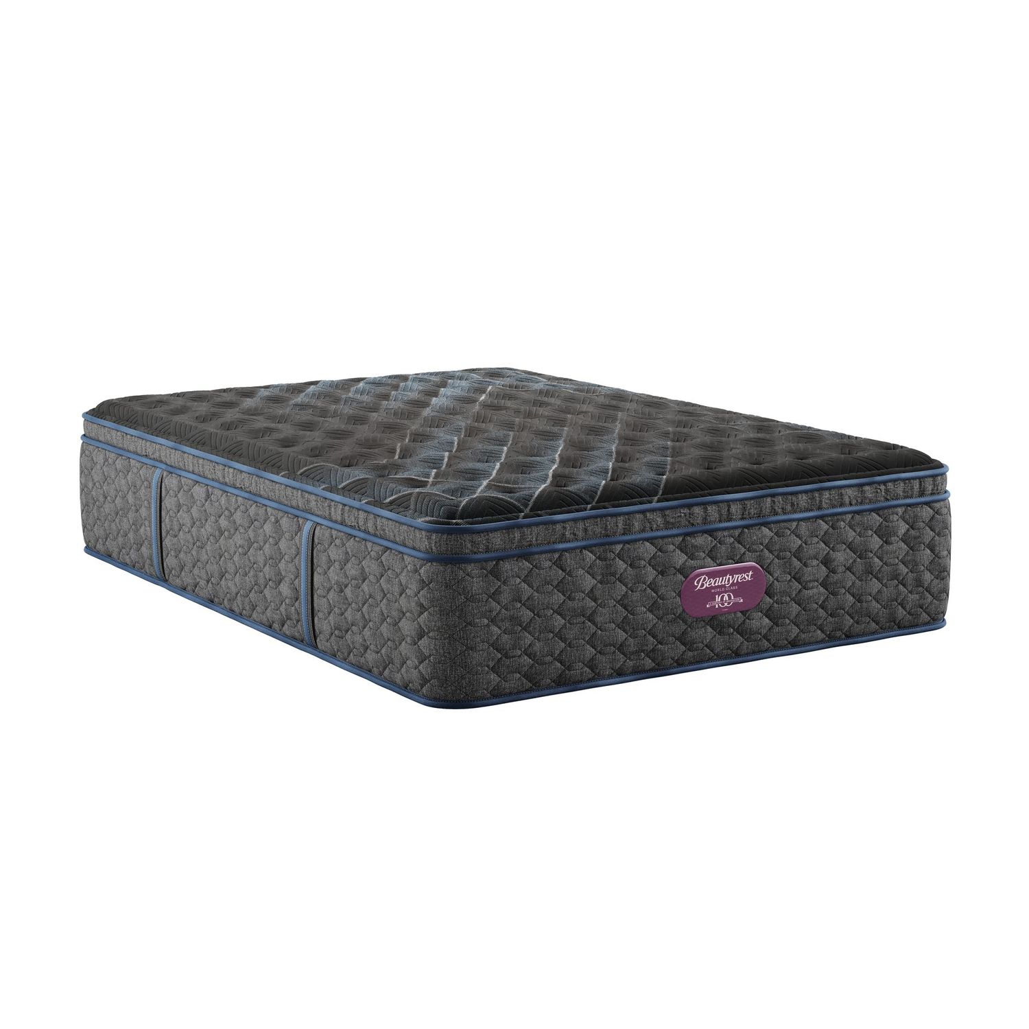 BeautyRest World Class * Level 4 Firm Pillow Top, Size: Queen, Add a Base: No Base