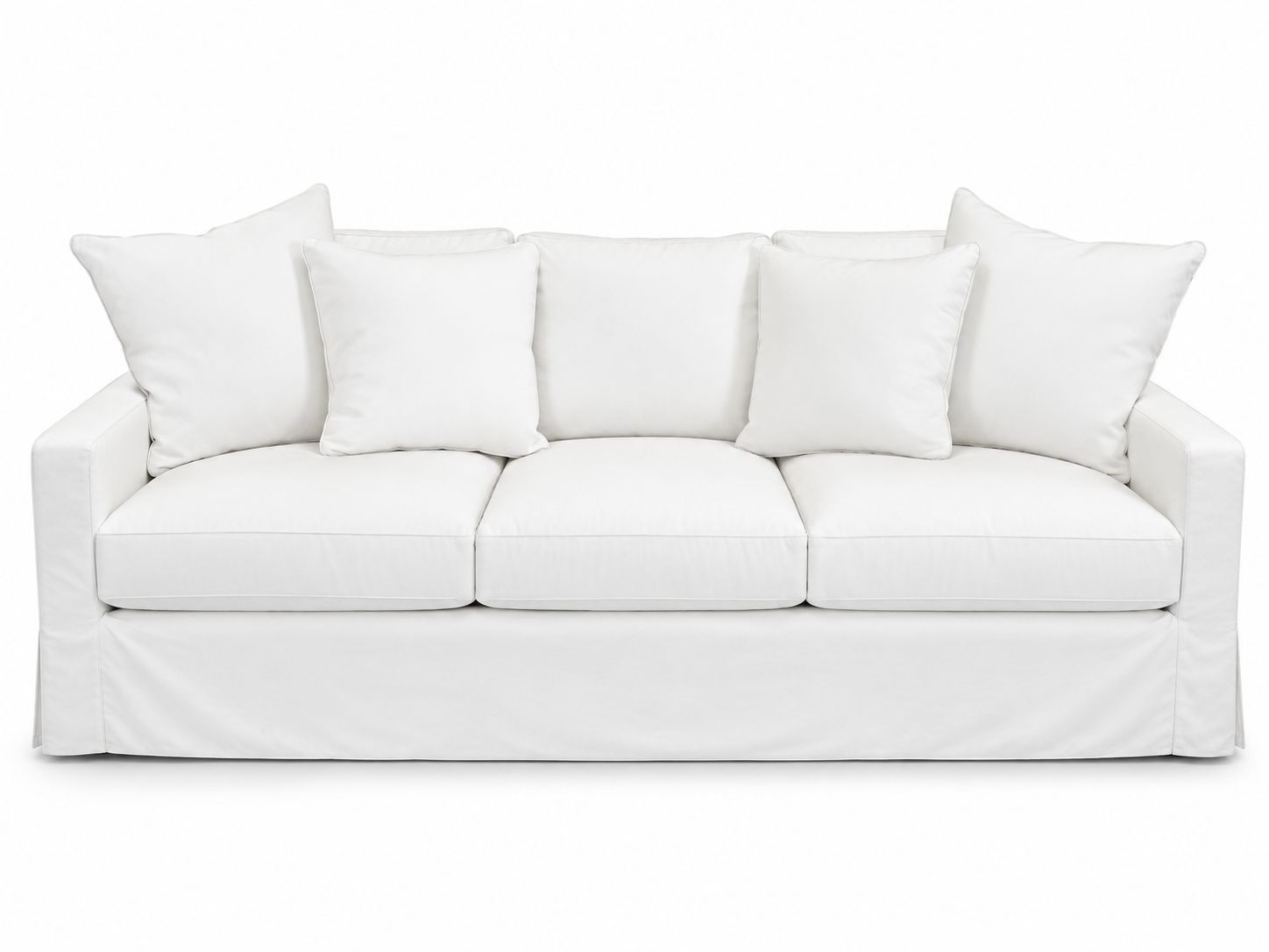 Four Seasons 90 Four Seasons 90" McMichael Slipcovered Sofa