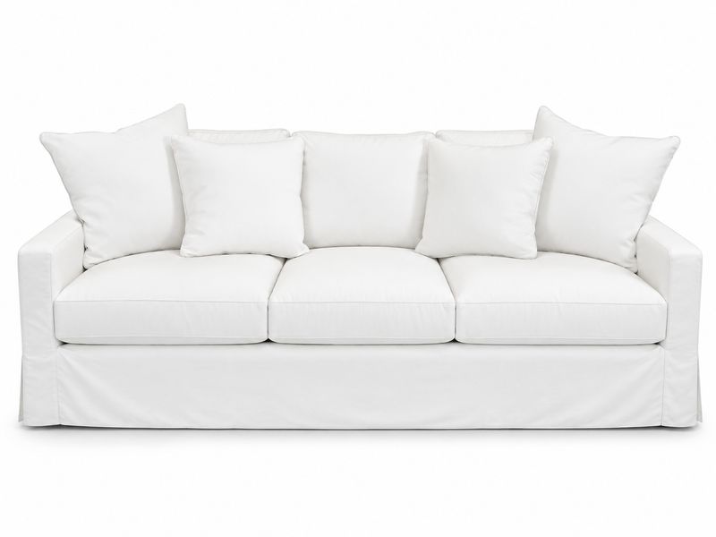 Four Seasons 90" McMichael Slipcovered Sofa