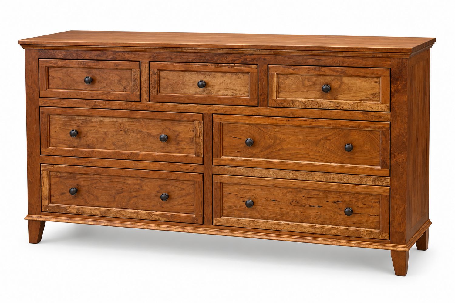 Amish Essentials Belmont 7 Drawer Dresser